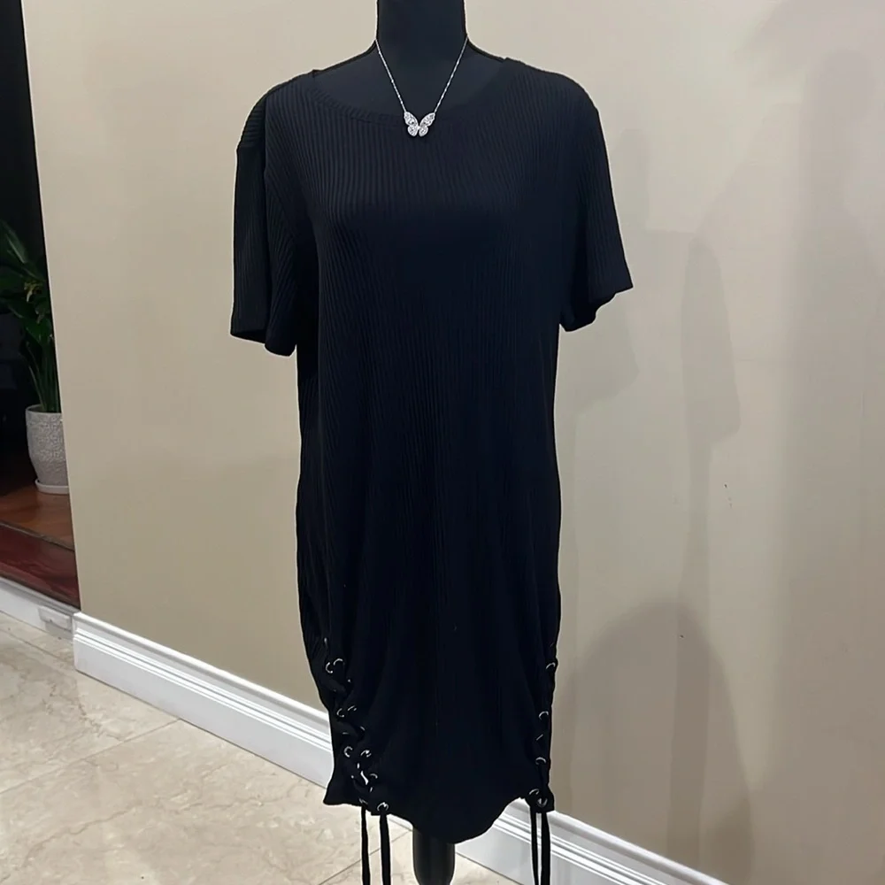 Forever, 21+ black dress ribbed